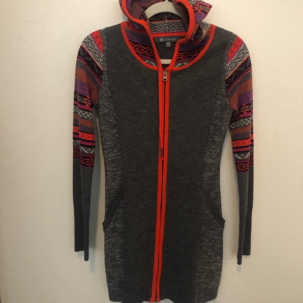 Athleta zip sweater xs
